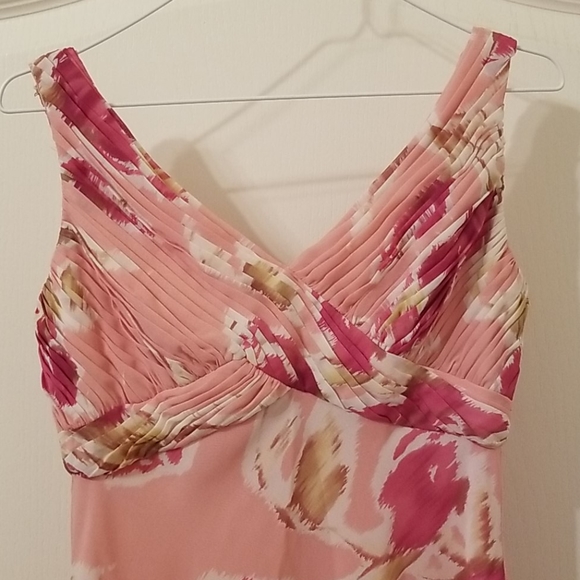 Adrianna Papell Sleeveless Dress with Empire  Silhouette - Picture 6 of 12